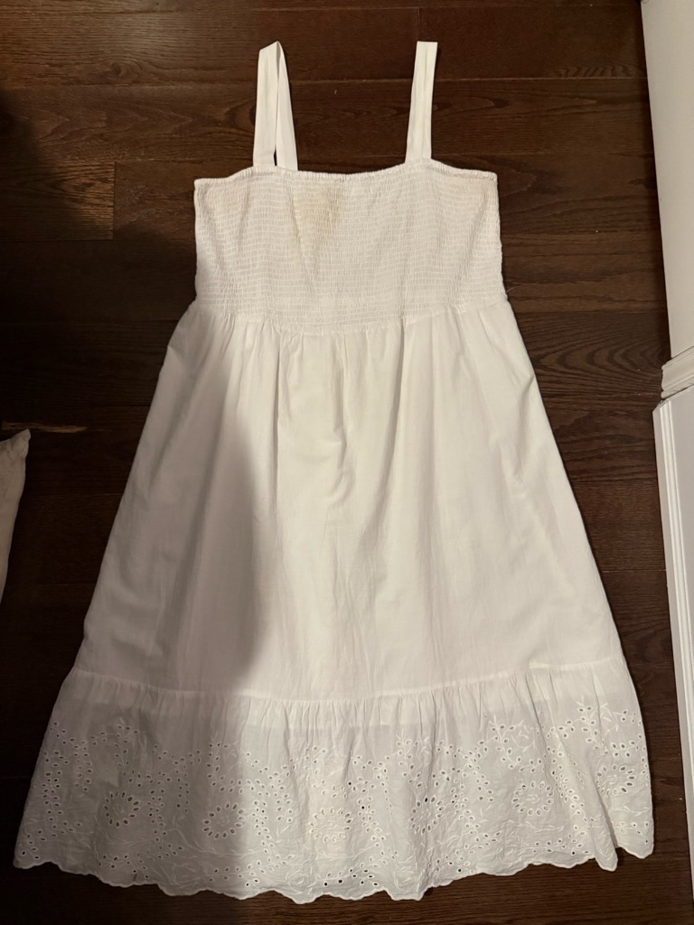 White Eyelet Sundress